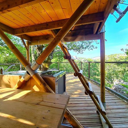 Cabanes Lodges Le Serviere Balazuc Luaran gambar