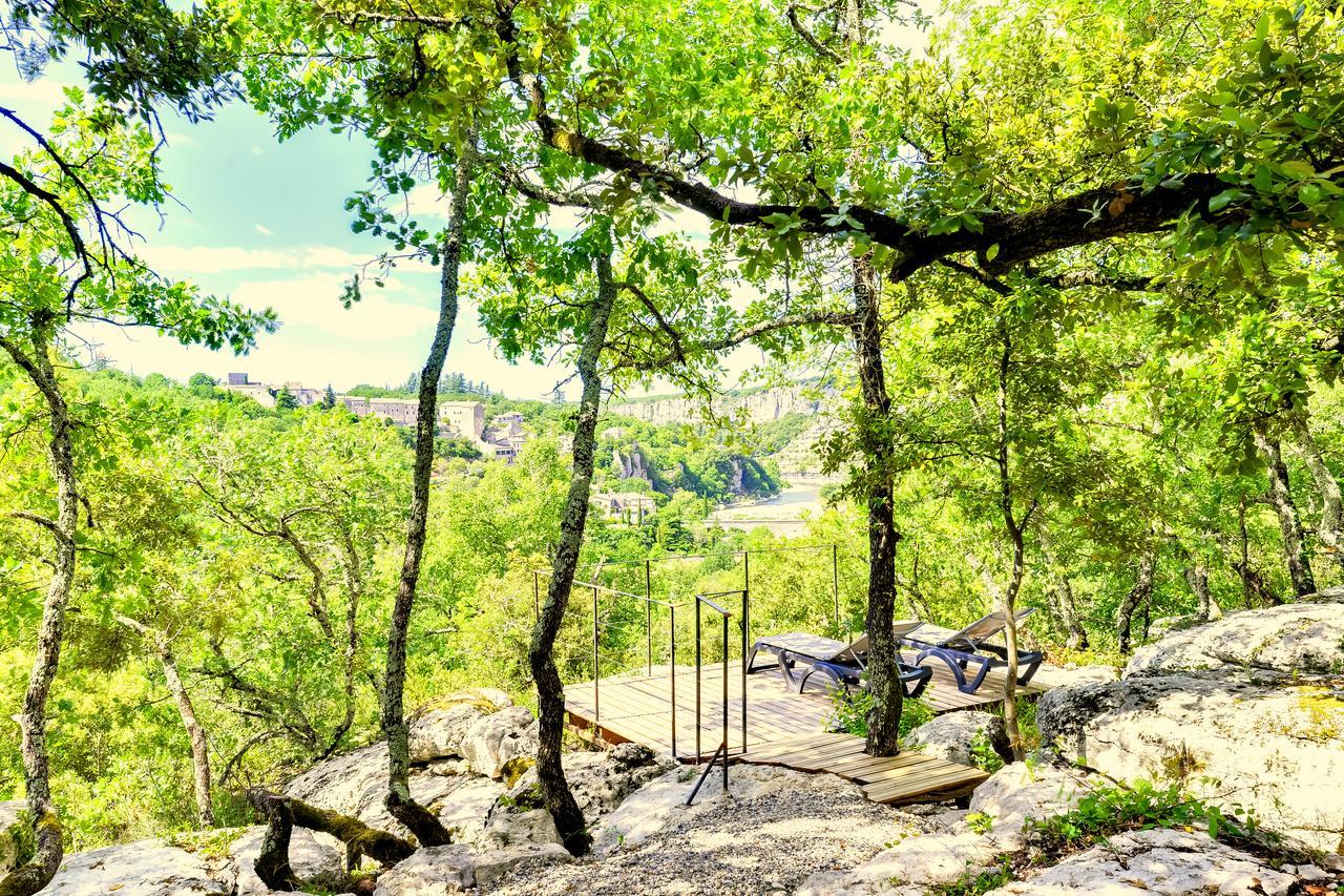 Cabanes Lodges Le Serviere Balazuc Luaran gambar