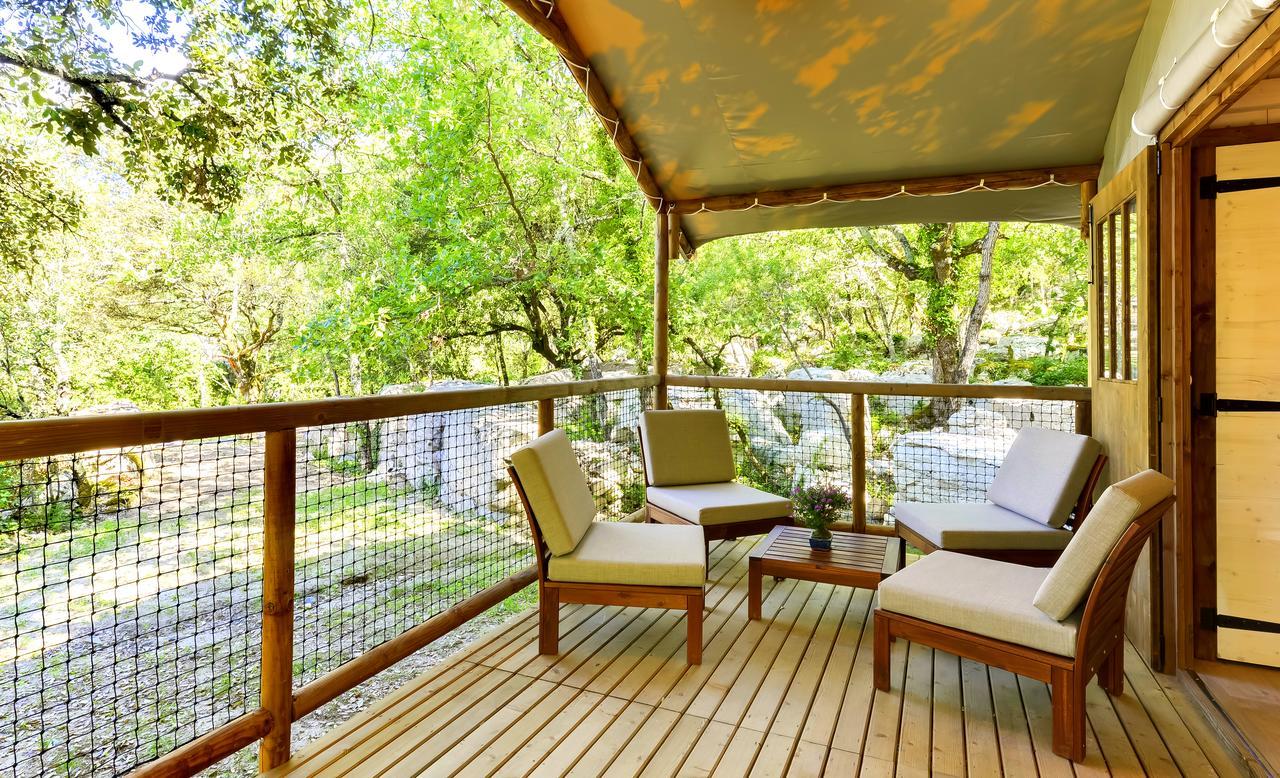 Cabanes Lodges Le Serviere Balazuc Luaran gambar