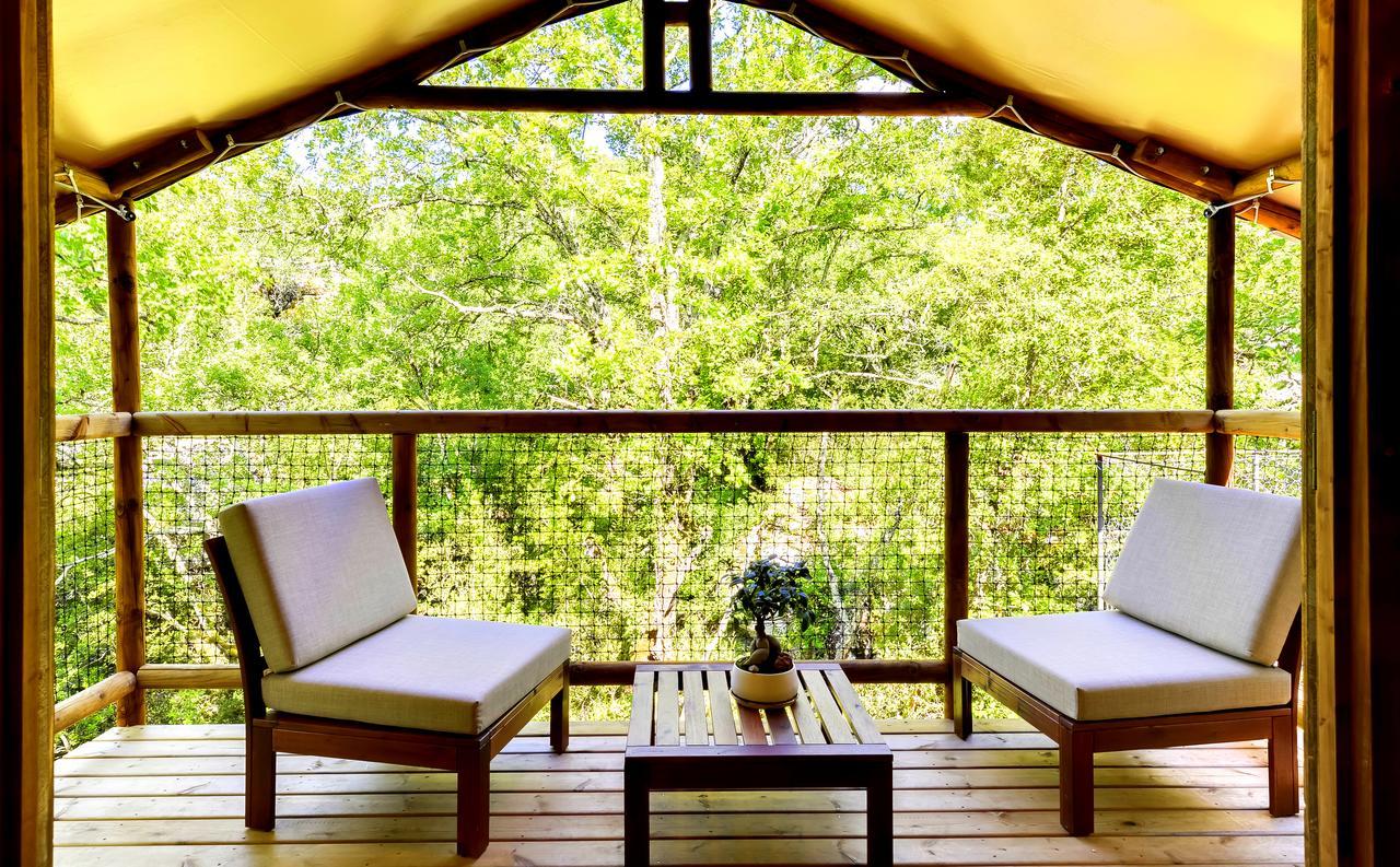Cabanes Lodges Le Serviere Balazuc Luaran gambar