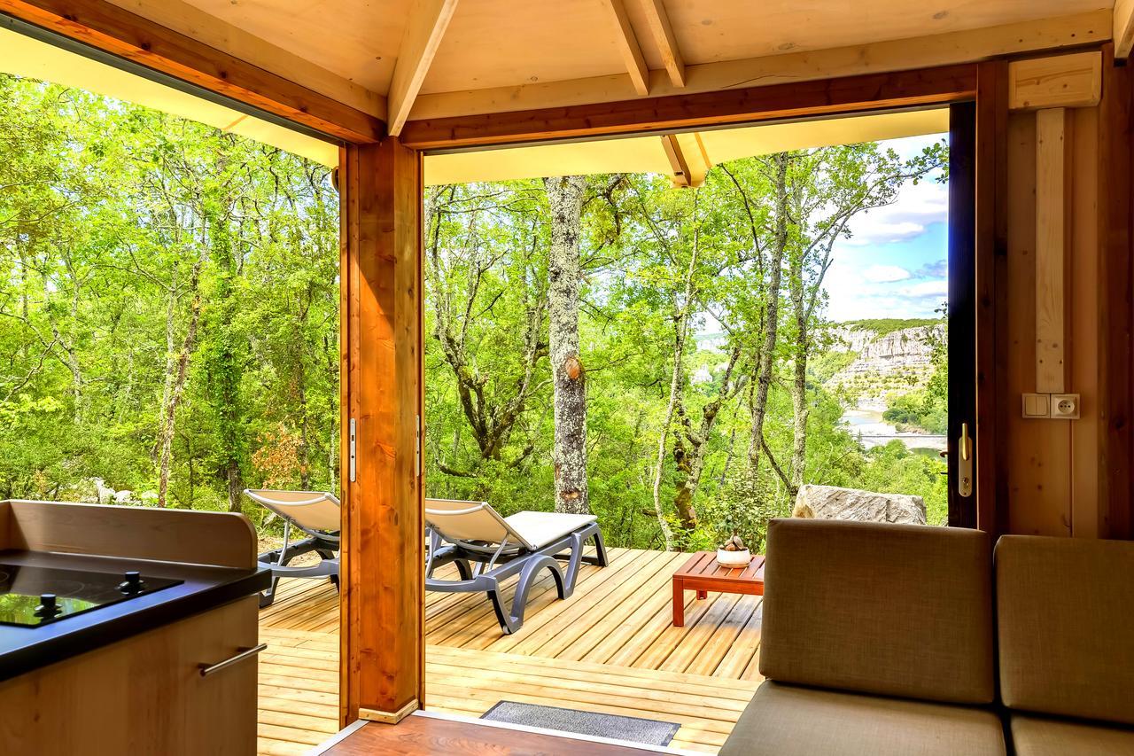 Cabanes Lodges Le Serviere Balazuc Luaran gambar