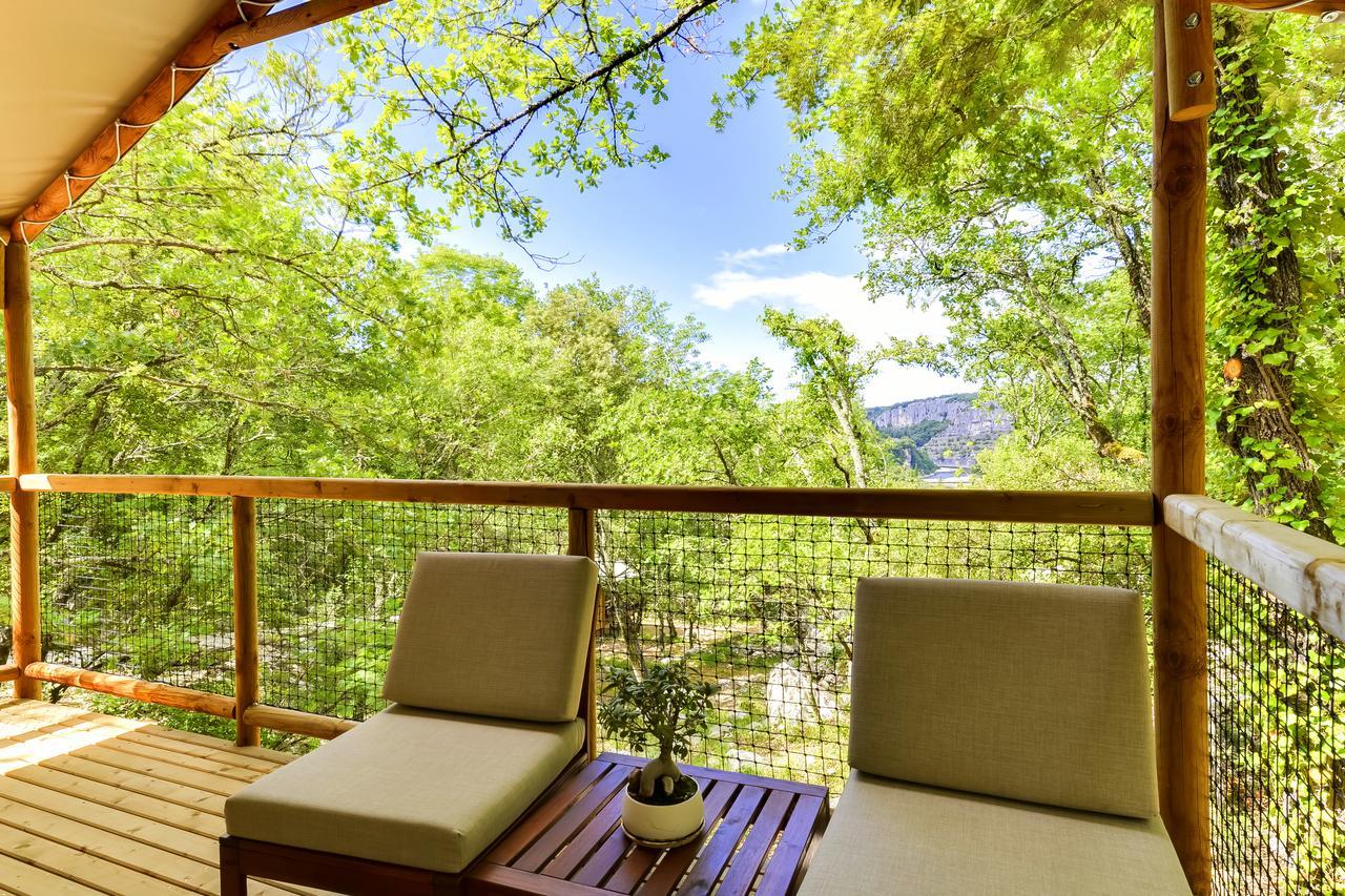 Cabanes Lodges Le Serviere Balazuc Luaran gambar